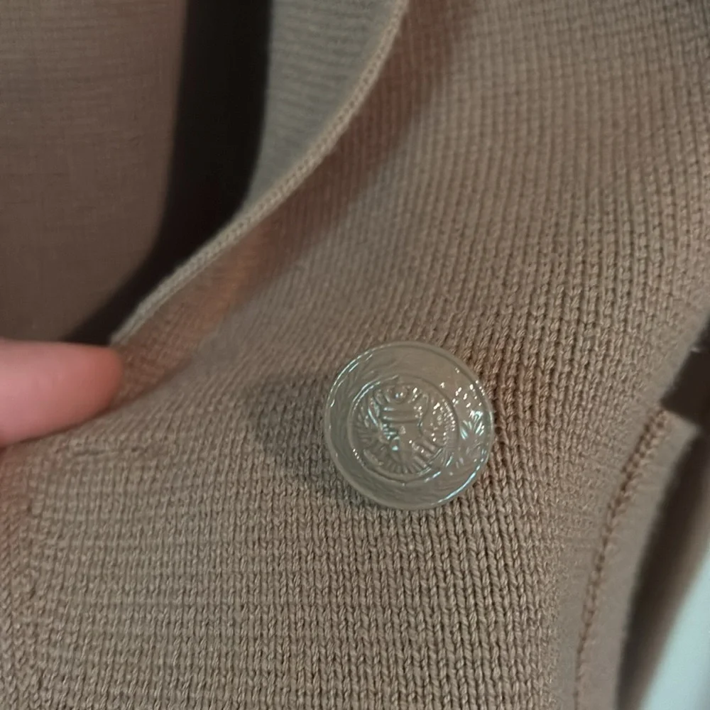 L'Agence Sofia Knit Blazer, Small in Gingersnap